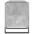 vidaXL Skrinka na platne betónovosivá 121x38x48 cm kompozitné drevo