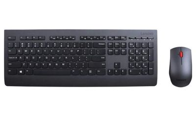 Lenovo Professional Wireless Keyboard and Mouse Set klávesnica a myš, bezdrôtový, CZ/SK, československé rozloženie, čierny