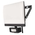 LED reflektor TAMBO EVO so senzorom pohybu, 50 W, 5000 lm, IP65, čierny