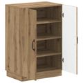 vidaXL Skriňa na topánky HOORN 59,5 x 39,5 x 87 cm Kompozitné drevo