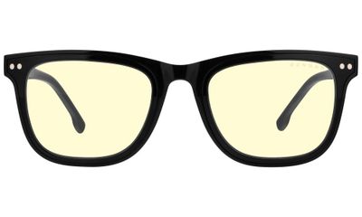 GUNNAR kancelárske/herné okuliare CUPERTINO ONYX * jantárové/číre sklá * BLF 65 / BLF 35 * GUNNAR focus Okuliare, kancelárske, čierne obrúčky, jantárové + číre sklá