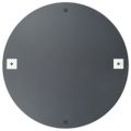 vidaXL Bezrámové zrkadlo okrúhle 80 cm sklo