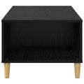 vidaXL Konferenčný stolík Čierny dub 90 x 50 x 35 cm Kompozitné drevo