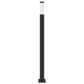vidaXL Stĺpikové svietidlo 110 cm čierne IP44