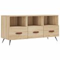 vidaXL TV stolík dub sonoma 102x36x50 cm kompozitné drevo