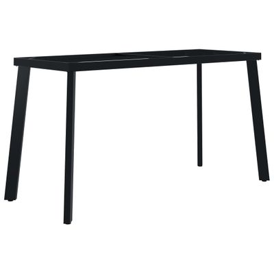 vidaXL Stolové nohy na jedálenský stôl, rám v tvare V 140x60x72 cm