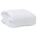 vidaXL Letná prikrývka 202 x 136 x 3 cm Leto Polyester Biela Priedušná