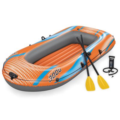 Bestway Nafukovací čln Oranžová 246 x 122 cm PVC