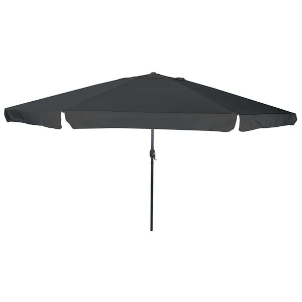 vidaXL Záhradný slnečník Antracit 394 x 394 x 248 cm Polyester a oceľ