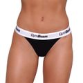 Nohavičky Tanga 3Pack Black - GymBeam, veľkosť XL, veľkosť oblečenia XL