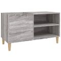 vidaXL Skrinka na platne sivá sonoma 84,5x38x48 cm kompozitné drevo