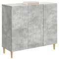 vidaXL Servírovacia skriňa Betónovo sivá 89 x 34,5 x 80 cm
