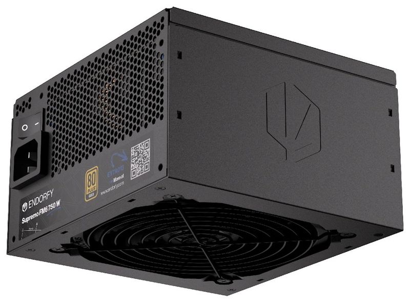 Endorfy zdroj Supremo FM6 Gold 750W / ATX3.1 / 120mm / modulárny / 80 Plus Gold