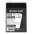 Green Cell AGM6V5AH-J VRLA gélová batéria 6V 5Ah