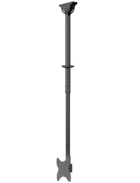 Neomounts CL35-340BL12 Flat Screen Ceiling Mount (Height: 106-156 cm) Držák, VESA, stropní, pro LCD a TV, úhloprícka 23"–42", nosnost 50kg, nastavení výšky 106-156cm, náklon 25°, otácení 360°, rotace