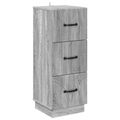 vidaXL Zásuvkový kabinet 33 x 34,5 x 87 cm Kompozitné drevo