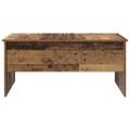 vidaXL Konferenčný stolík Staré drevo 102 x 50,5 x 46,5 cm