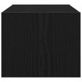 vidaXL TV stolíky 2 ks dub čierne 60x31x25,5 cm kompozitné drevo