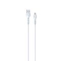 Kábel Devia Kintone V2 EC406 USB – Lightning 1,0 m 2,1A biely set 30 ks