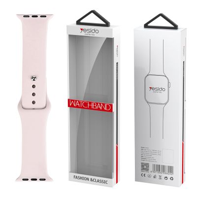 YESIDO WB44 SILICONE STRAP FOR iWATCH S 38/40/41 (97+110) #17 SILT