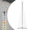 vidaXL LED vianočný stromček 495 LED farebné 300,5 cm