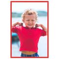 vidaXL Fotorámiky na stôl, koláž 3 ks, červené 15x21cm, MDF