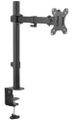 Neomounts FPMA-D540BLACK / Desk Mount 2 pivots (clamp/grommet)   / Black Držák, VESA, stolní, pro plochý monitor, úhloprícka 13"-32", náklon 90°, otácení 180°, rotace 360°, nosnost 8kg, cerný