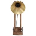 vidaXL Stolová lampa 25 W starožitná mosadzná 23x13x52 cm E27