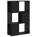 vidaXL Zostava TV skriniek 60 x 24 x 94,5 cm Čierna Kompozitné drevo