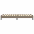vidaXL Posteľný rám s boxspringom Taupe 80x200cm Látka