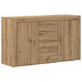 vidaXL Servírovacia skriňa Remeselný dub 120 x 36 x 69 cm