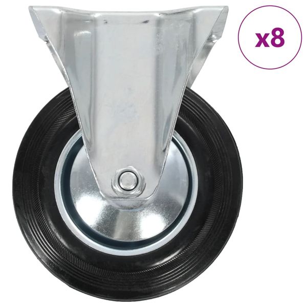 vidaXL Otočné kolieska 8 ks 160 mm