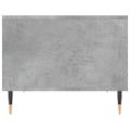 vidaXL Konferenčný stolík betónovo sivý 60x50x40 cm kompozitné drevo