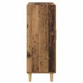 vidaXL Servírovacia skriňa Staré drevo 69,5 x 34 x 90 cm