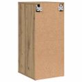 vidaXL Skrinky na topánky 2 ks dub artisan 32x35x70 cm kompoz. drevo