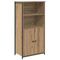 vidaXL Highboard Remeselný dub 62 x 36 x 121,5 cm Kompozitné drevo