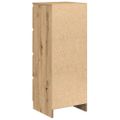vidaXL Komoda dub artisan 37,5x35x99 cm spracované drevo