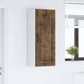 vidaXL Dvierka na umývačku Kalmar Dymová dub 40 x 31 x 100 cm