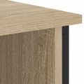 vidaXL Nočný stolík Sonoma dub 55 x 31 x 76 cm Kompozitné drevo