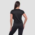 Dámske Tričko Mesh Essence Black - GymBeam, veľkosť XL