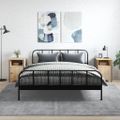vidaXL Nočné stolíky 2 ks dub sonoma 40x42x60 cm kompozitné drevo