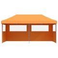 vidaXL Párty stan 292 x 580 x 315 cm Oranžová Oxfordská látka