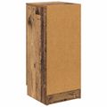 vidaXL Servírovacia skriňa Staré drevo 30 x 30 x 70 cm
