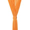 vidaXL Závesy zo šnúrok 2 ks oranžové 100x250 cm