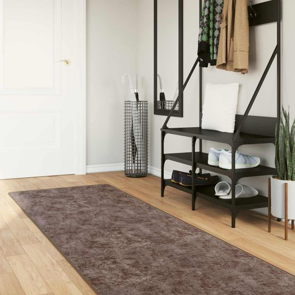 vidaXL Behúň MARSA Biely 80 x 350 cm Polyester a PVC