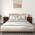 vidaXL Nočné stolíky 2 ks dymový dub 40x35x70 cm