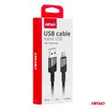 Kábel USB na Lightning 3A 100cm FullLINK AMIO-03925