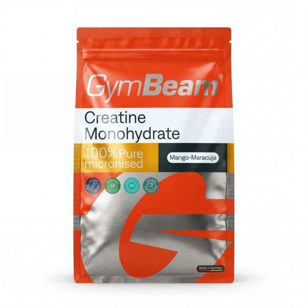 100% Mikronizovaný kreatín monohydrát, mango marakuja, 750 g