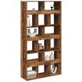 vidaXL Deliaca stena staré drevo 100x33x187,5 cm kompozitné drevo