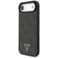 Puzdro Guess 4G Strap Triangle Logo MagSafe pre iPhone 17 Air čierne